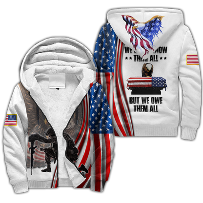 US Veteran 3D All Over Printed Unisex Hoodie