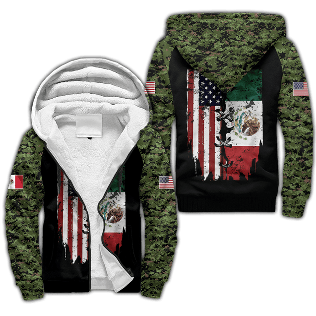 Mexico In My Vein 3D All Over Printed Unisex Shirts