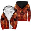 Premium Reaper Skull Fire 3D All Over Printed Unisex