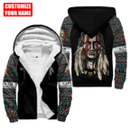 Customized name Native American 3D All Over Printed Unisex Shirts