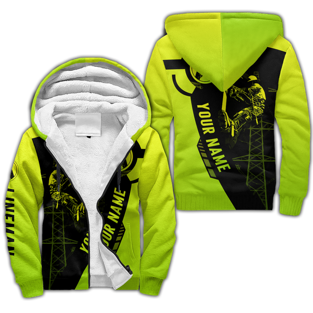 Electrician And Lineman Personalized Safety 3D All Over Printed Premium Unisex Hoodie ML MH26022103