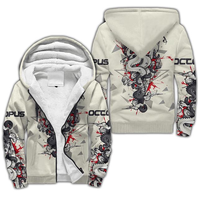 Premium Unisex Hoodie Octopus Vector Design ML