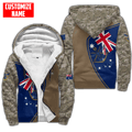 Custom name Anzac day Australia Army 3D printed shirts