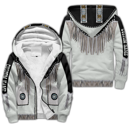 Native Cowboy Jacket No17 Cosplay Custom Name 3D Over Printed Unisex Deluxe Hoodie ML