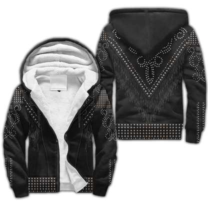 Native Cowboy Jacket No22 Cosplay 3D Over Printed Unisex Deluxe Hoodie ML
