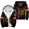 Brave Firefighter 3D All Over Printed For Men And Women Fleece Zip-up Hoodie TNA10132003