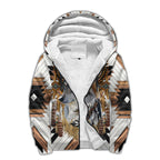 Love Wolf Native American 3D All Over Printed Shirts for Women