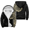 Amazing Polynesian Maori Tattoo Unisex Deluxe Hoodie ML