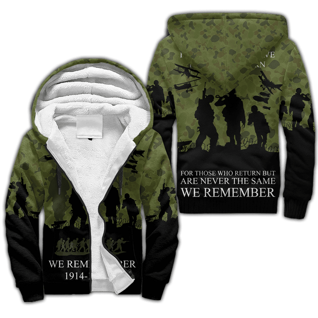 Anzac Day We Remember 3D Printed Unisex Shirts TN