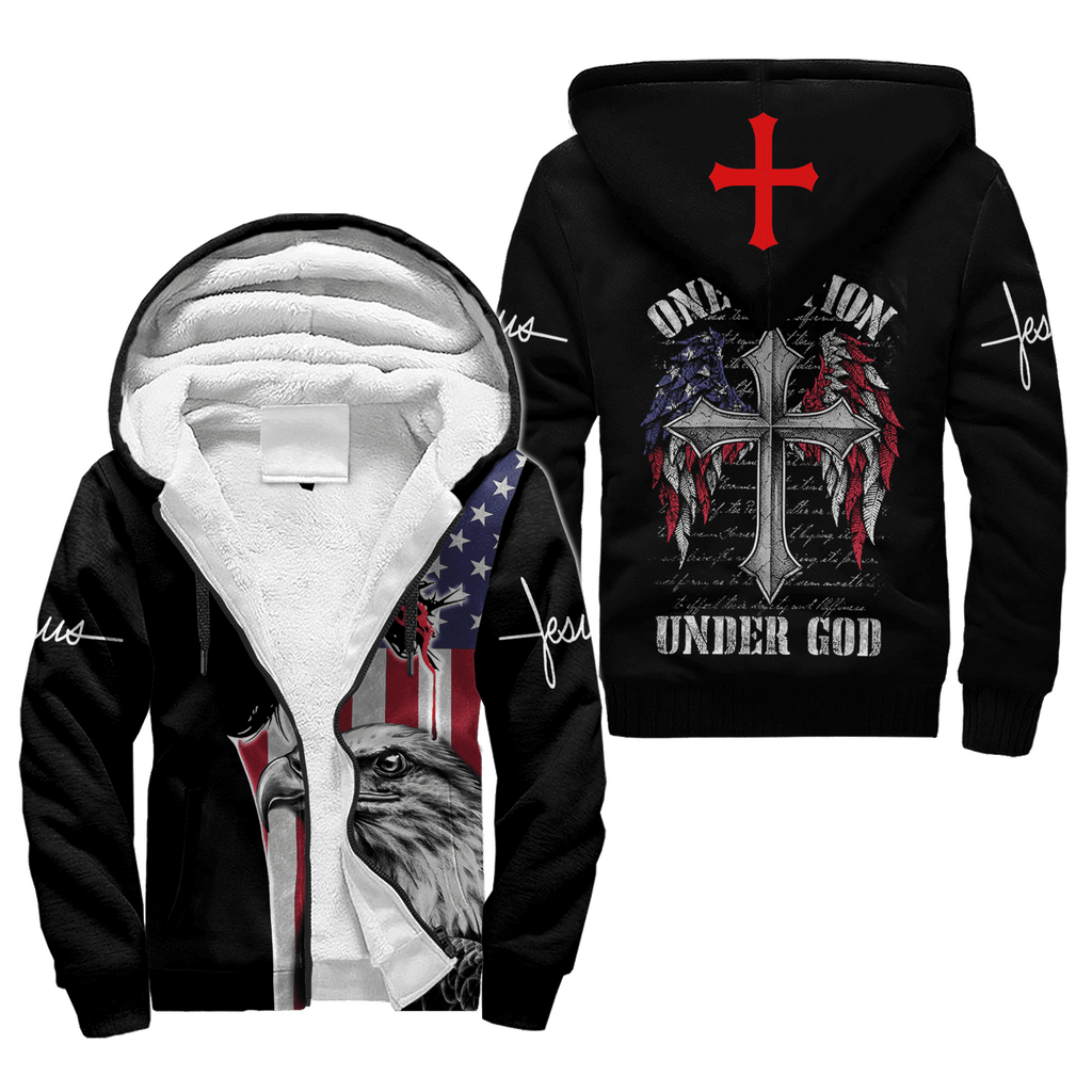 One Nation Under God 3D All Over Printed Unisex Shirts