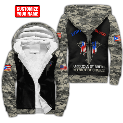 Customize Name Puerto Rico 3D All Over Printed Unisex Shirts