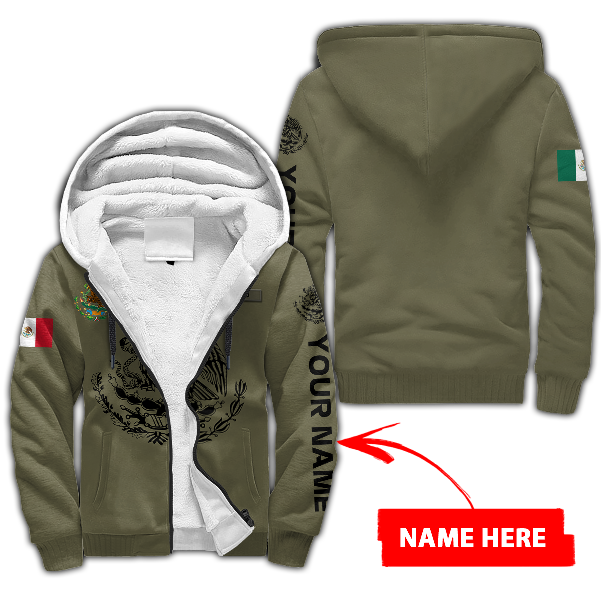 Mexican Customize 3D All Over Printed Shirts For Men And Women PD04012103