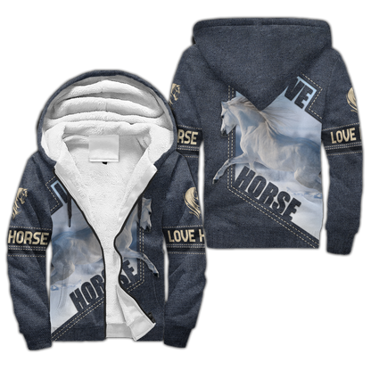 Love Horse  3D All Over Printed Shirts Pi112094XT