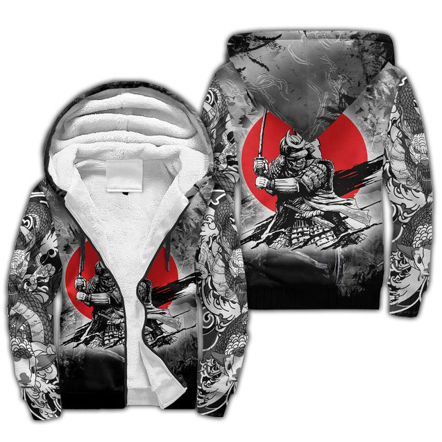 Premium Unisex 3D Printed Samurai Tattoo Shirts MEI