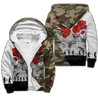 Premium Unisex Hoodie Poppy Flower Anzac Day ML