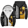 Piano Guitar Musical Instrument 3D All Over Printed Hoodie For Men And Women