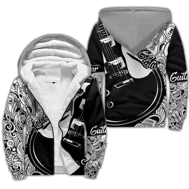 Love Guitar All Over Printed Unisex Shirts