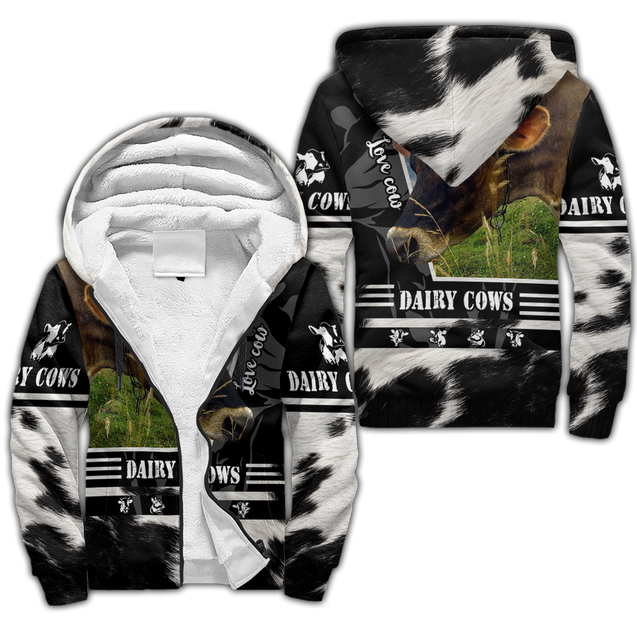 Dairy Cows 3D All Over Printed Unisex Shirts DD1412202