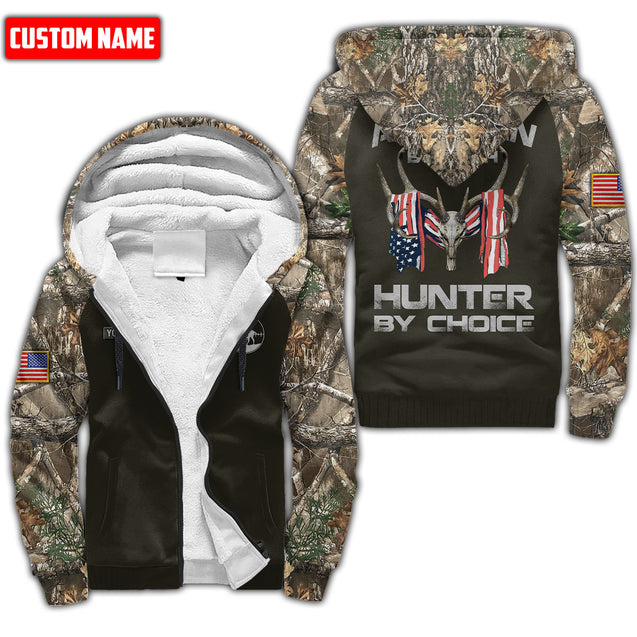 Customized Name American By Birth Hunter By Choice 3D All Over Printed Unisex Shirts