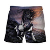 3D All Over Printed Horse Shirts and Shorts-Horse-HP Arts-SHORTS-XS-Vibe Cosy™