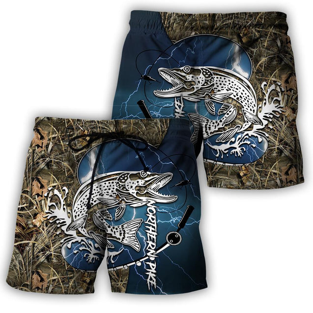 HC Northern Pike Fishing Shirts for Men and Women - Blue TR201102 - Amaze Style™-Apparel