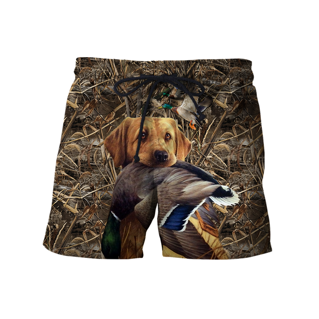 Mallard Duck Hunting 3D All Over Printed Shirts for Men and Women AM281001-Apparel-TT-Shorts-S-Vibe Cosy™