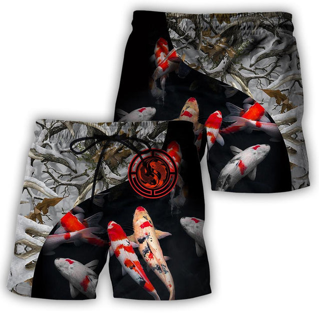 Koi fish underwater 3D all over printing shirts for men and women TR120201 - Amaze Style™-Apparel