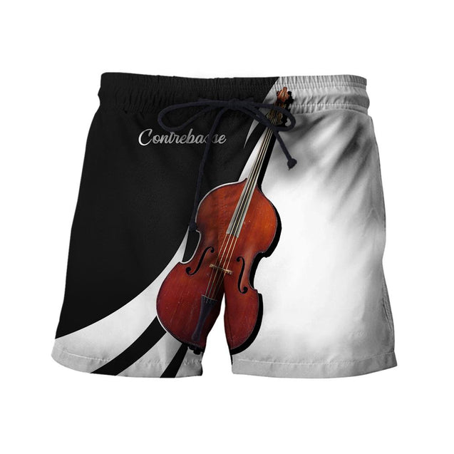 Contrebasse music 3d hoodie shirt for men and women HG HAC20122-Apparel-HG-Shorts-S-Vibe Cosy™