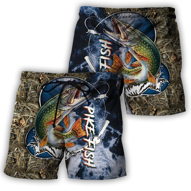 Life Northern Pike Fishing 3D All Over Printed Shirts for Men and Women TR051201 - Amaze Style™-Apparel