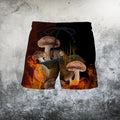 Beautiful Shiitake mushrooms 3D all over printing shirts for men and women TR0405201-Apparel-Huyencass-Shorts-S-Vibe Cosy™