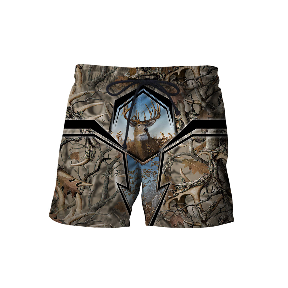 Deer Hunting 3D All Over Printed Shirts For Men LAM