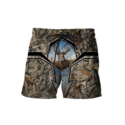 Deer Hunting 3D All Over Printed Shirts For Men LAM