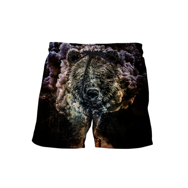 Love Bear 3D all over printed shirts for men and women AZ111201 PL-Apparel-PL8386-Shorts-S-Vibe Cosy™