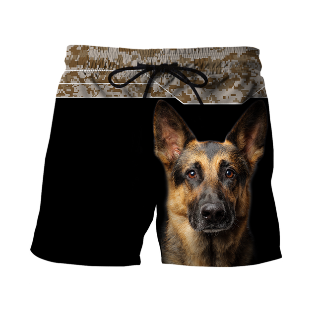 German Shepherd Camo Unisex Shirts TR2110206