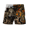 Boar Hunter Oreange Camo 3D All Over Print  Hoodie DL20102003