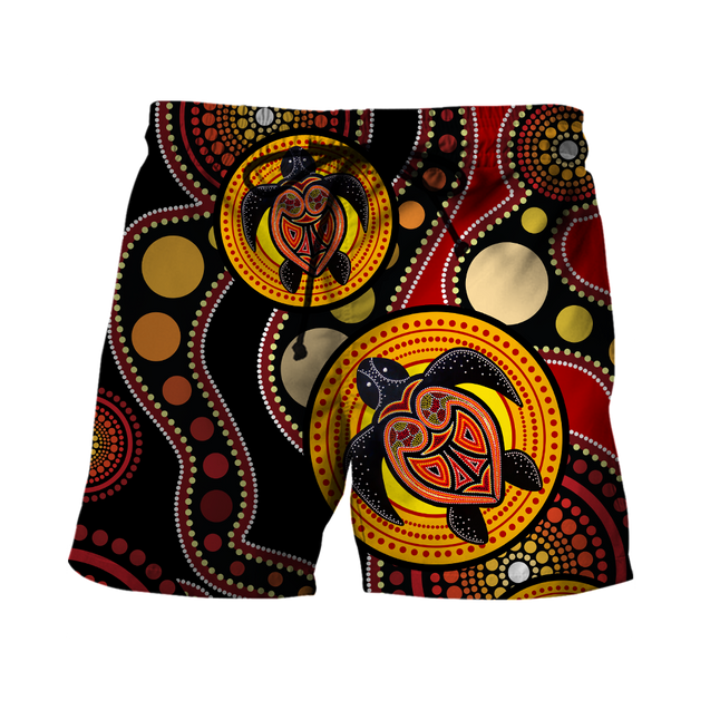 Aboriginal Australia Indigenous Turtles Painting Art shirts for men and women TR2606202S