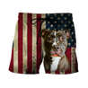 Pit Bull Terrier American Flag 3D All Over Print Hoodie TR0510202