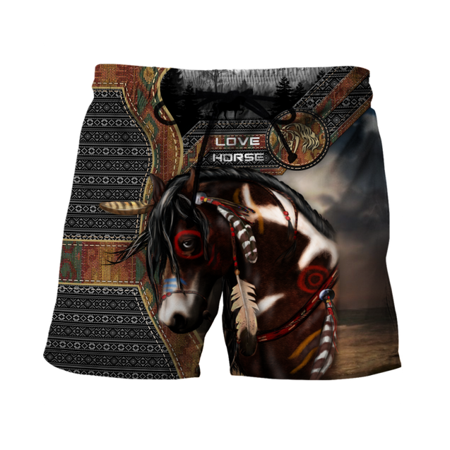 Native Horse 3D All Over Printed Hoodie For Men And Women TR1311206ND