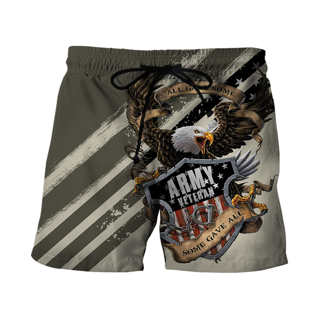 US Veteran Army All Gave Some 3D Shirts