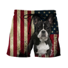 French Bulldog American Flag 3D All Over Print Hoodie