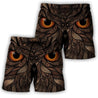 All Over Printed The Night Owl Shirts and Shorts-Apparel-HP Arts-SHORTS-S-Vibe Cosy™