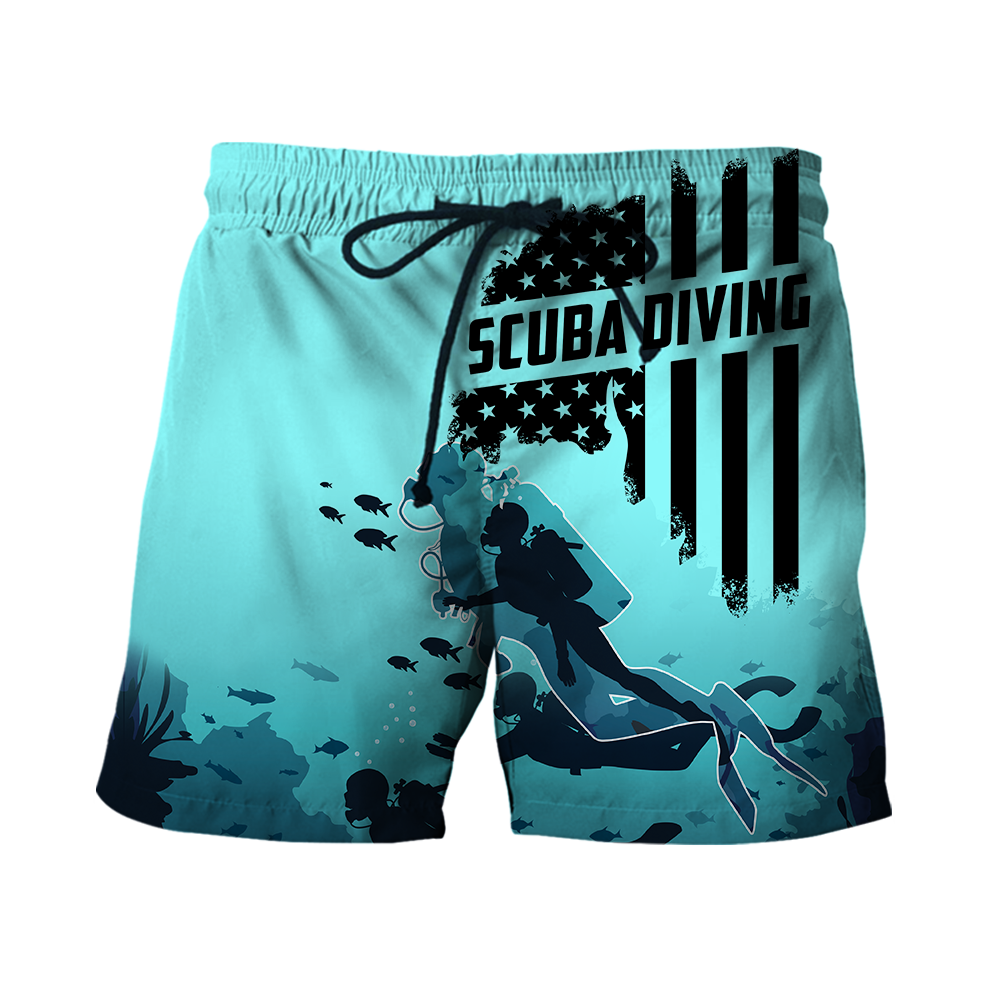America Scuba Diving Unisex Shirts