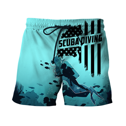 America Scuba Diving Unisex Shirts