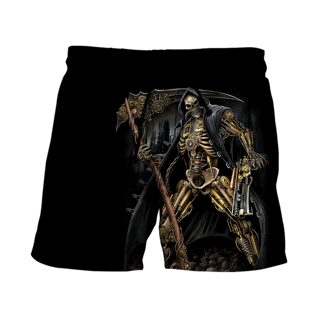 Grim reaper 3D All Over Printed Shirts and short for Men and Women PL