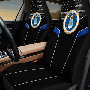 US Air Force 3D design print car seat covers