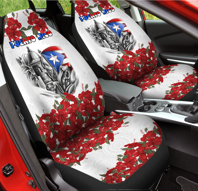 Maga Flower Puerto Rico Car Seat Cover MH24022104