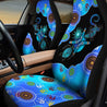 Aboriginal Naidoc Week 2021 Blue Turtle Lizard car seat covers