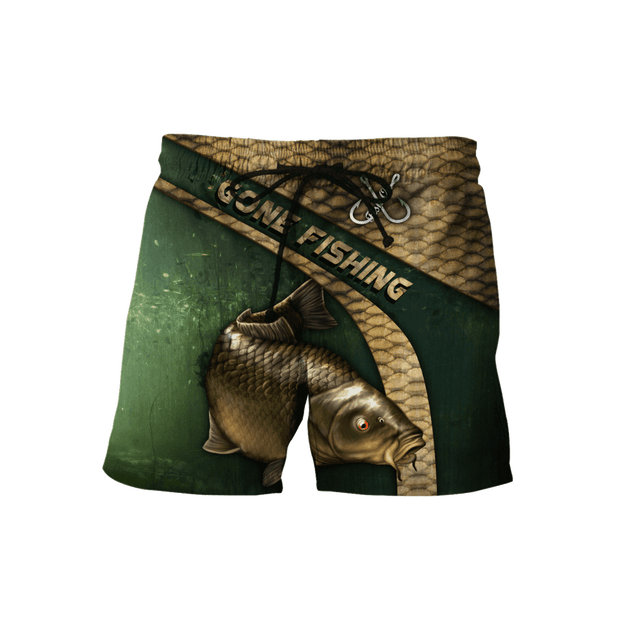 Custom name Carp Fishing Skin Camo 3D printed shirts