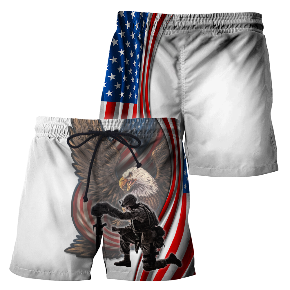 US Veteran 3D All Over Printed Unisex Hoodie