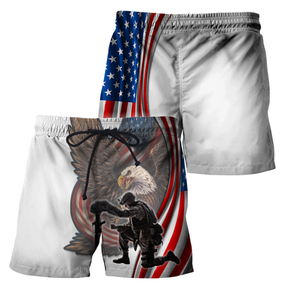 US Veteran 3D All Over Printed Unisex Hoodie